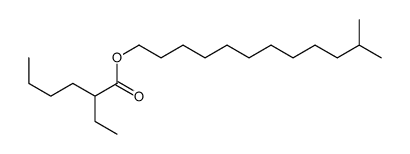 11-methyldodecyl 2-ethylhexanoate Structure