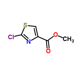 2-氯-1.3-噻唑-4-甲酸甲酯结构式