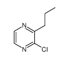 2-chloro-3-propyl-pyrazine Structure