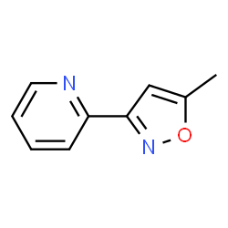Pyridine, 2-(5-methyl-3-isoxazolyl)- (9CI)结构式