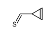 cyclopropene-3-thiocarbaldehyde Structure