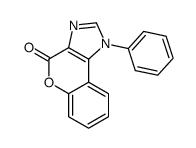 1-phenylchromeno[3,4-d]imidazol-4-one Structure