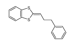 (4,4-(1,2-Benzenediyldithio)but-3-enyl)benzene结构式