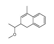 2-(1-methoxyethyl)-4-methyl-1,2-dihydronaphthalene结构式