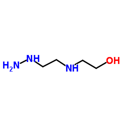 Ethanol, 2-[(2-hydrazinylethyl)amino]-结构式