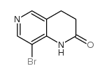 8-BROMO-3,4-DIHYDRO-1,6-NAPHTHYRIDIN-2(1H)-ONE structure