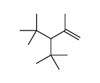 3-tert-butyl-2,4,4-trimethylpent-1-ene结构式