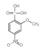 (2-methoxy-4-nitro-phenyl)phosphonic acid结构式