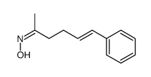 (Z)-6-phenylhex-5-en-2-one oxime结构式