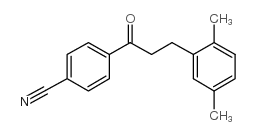 4'-CYANO-3-(2,5-DIMETHYLPHENYL)PROPIOPHENONE结构式