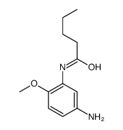 N-(5-amino-2-methoxyphenyl)pentanamide Structure