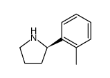 (R)-2-(邻甲苯基)吡咯烷结构式