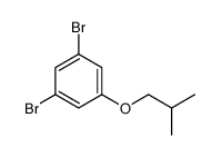 1,3-Dibromo-5-isobutoxybenzene Structure