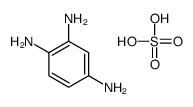 benzene-1,2,4-triamine,sulfuric acid Structure