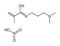 N-[3-(dimethylamino)propyl]-2-methylprop-2-enamide,nitric acid结构式