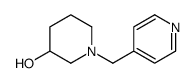 1-Pyridin-4-ylmethyl-piperidin-3-ol Structure