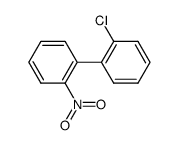 2-chloro-2'-nitro-biphenyl Structure