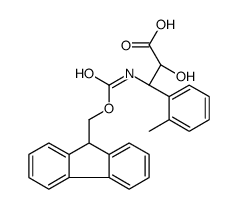 (2S,3S)-3-((((9H-FLUOREN-9-YL)METHOXY)CARBONYL)AMINO)-2-HYDROXY-3-(O-TOLYL)PROPANOIC ACID picture