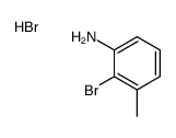 2-bromo-3-methylaniline,hydrobromide结构式