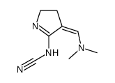 [(4Z)-4-(dimethylaminomethylidene)-2,3-dihydropyrrol-5-yl]cyanamide Structure