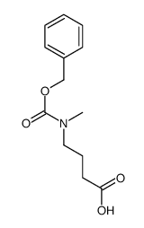 4-[methyl(phenylmethoxycarbonyl)amino]butanoic acid Structure