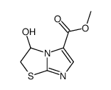 3-hydroxy-2,3-dihydro-imidazo[2,1-b]thiazole-5-carboxylic acid methyl ester Structure