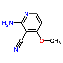 2-Amino-4-methoxynicotinonitrile Structure