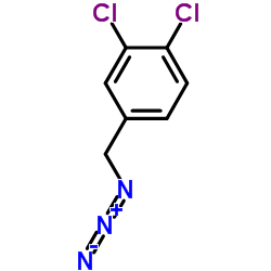 4-(Azidomethyl)-1,2-dichlorobenzene Structure