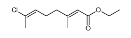 7-chloro-3-methyl-octa-2,6-dienoic acid ethyl ester Structure
