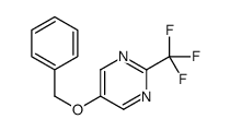 5-phenylmethoxy-2-(trifluoromethyl)pyrimidine structure