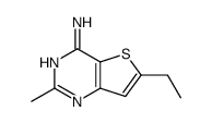 6-Ethyl-2-methylthieno[3,2-d]pyrimidin-4-amine Structure
