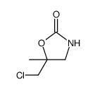 5-(chloromethyl)-5-methyloxazolidin-2-one Structure