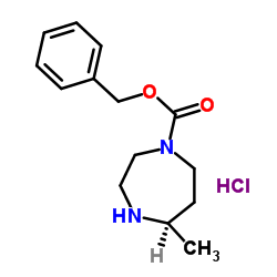 (5R)-5-甲基-1,4-二氮杂环庚烷-1-羧酸苄酯盐酸盐图片