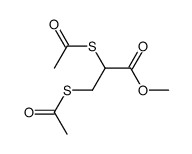 methyl 1,2-(diacetylthio)propionate结构式