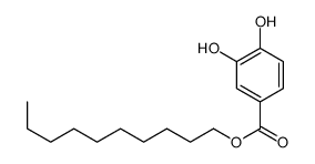 decyl 3,4-dihydroxybenzoate结构式