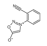 3-(2-cyanophenyl)sydnone Structure