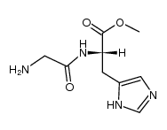 O-methyl-L-histydyl-glycine Structure