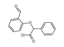 <(2-formylphenoxy)phenyl>acetyl chloride Structure