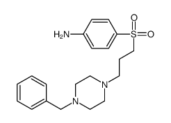 4-[3-(4-benzylpiperazin-1-yl)propylsulfonyl]aniline Structure