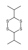 3,6-di(propan-2-yl)-1,2,4,5-tetrathiane结构式