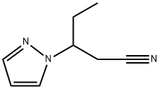 3-(1H-pyrazol-1-yl)pentanenitrile图片