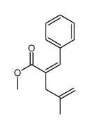 methyl 2-benzylidene-4-methylpent-4-enoate Structure