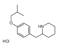 2-(4-ISOBUTOXY-BENZYL)-PIPERIDINE HYDROCHLORIDE结构式
