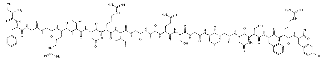 atriopeptin analog I结构式