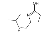 5-[(Isopropylamino)methyl]-2-pyrrolidinone Structure