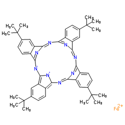 (Tetra-t-butylphthalocyaninato)iron(II) picture