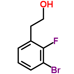 2-(3-Bromo-2-fluorophenyl)ethanol结构式