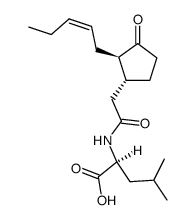 N-<(-)-jasmonoyl>-S-leucine Structure