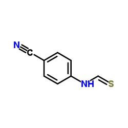 N-(4-Cyanophenyl)thioformamide结构式