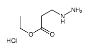 3-肼基丙酸乙酯盐酸盐结构式